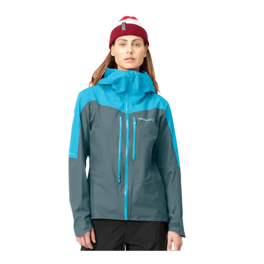 Norrona FALKETIND GTX - Veste Femme aquarius/nor