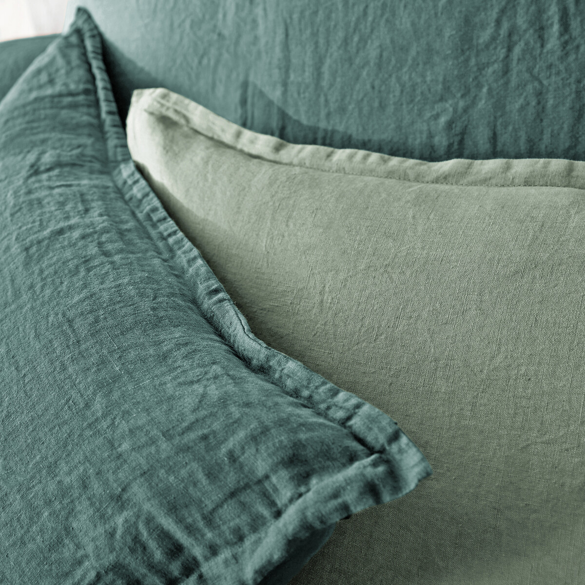 LA REDOUTE INTERIEURS<br>Fronha de linho lavado, Linot