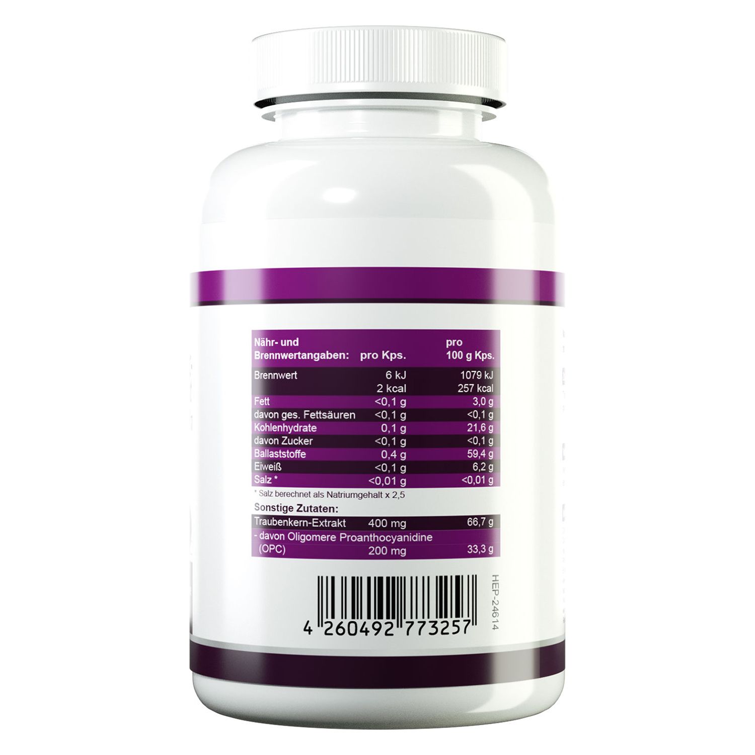 HEALTH+ OPC TRAUBENKERN EXTRAKT