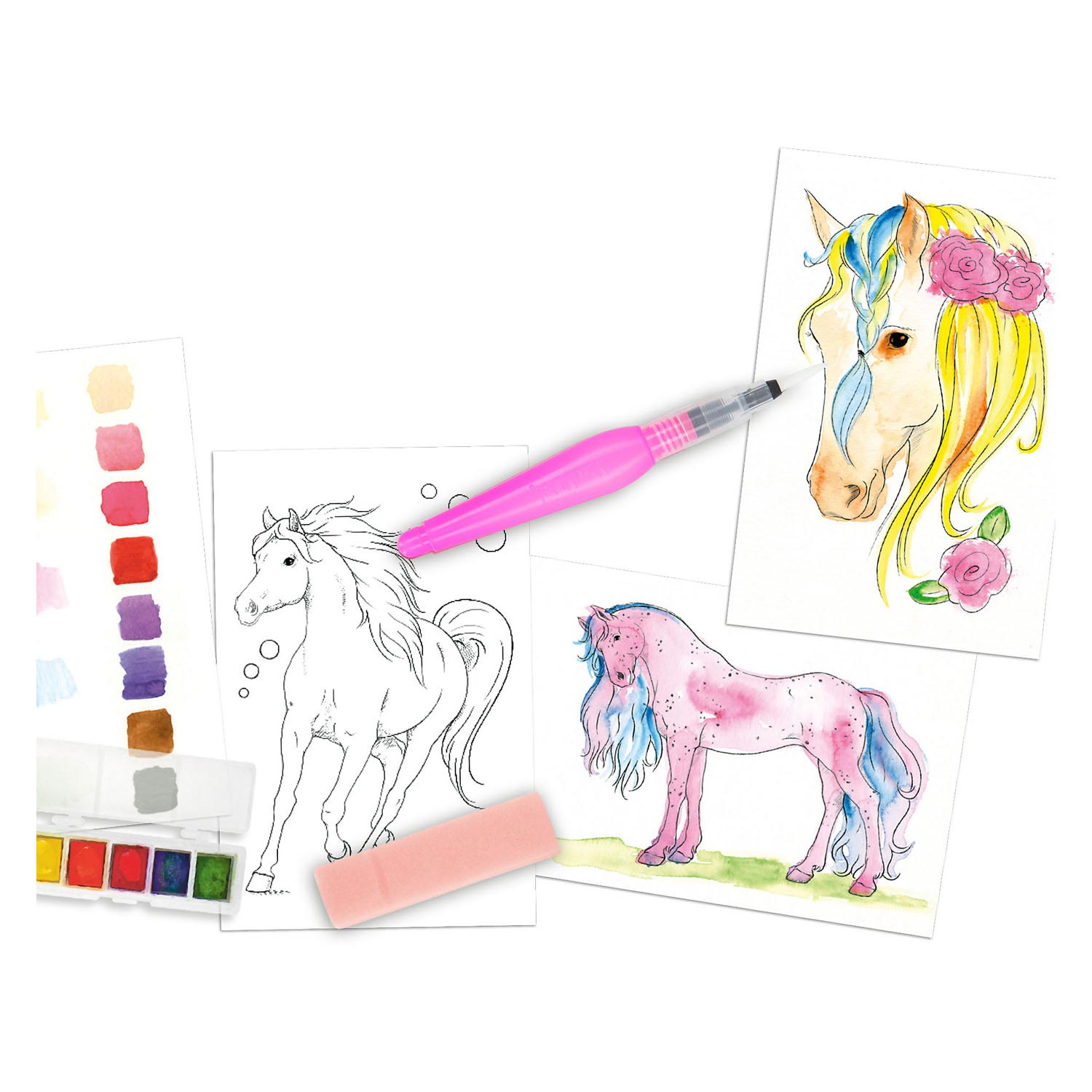 Miss Melody Aquarelset
