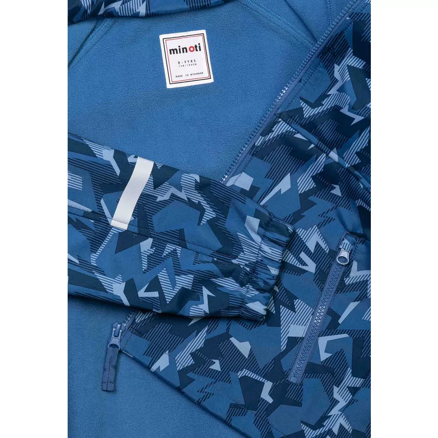 MINOTI Softsjacke Blau