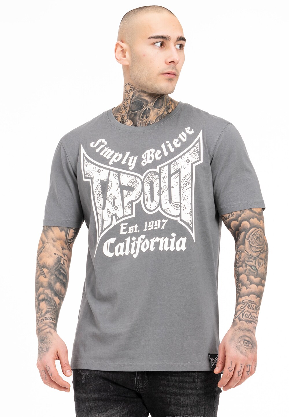 Tapout Herren T-Shirt lockere Passform HAILY BE