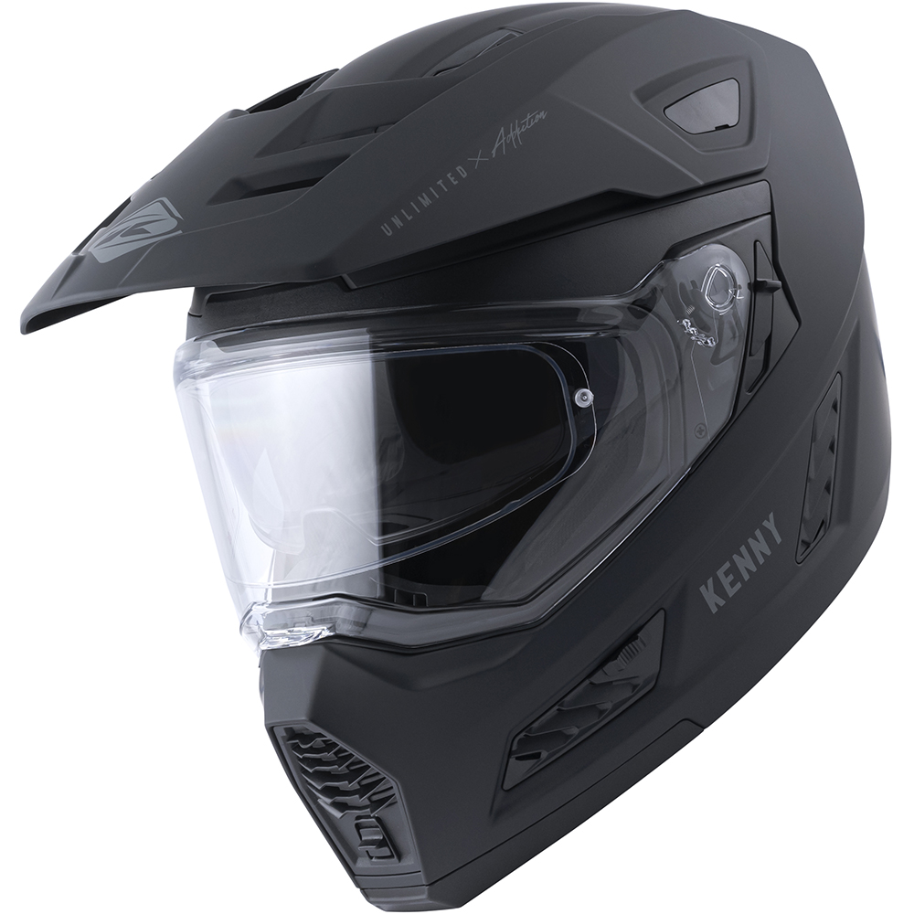 Kenny - Casque Explorer Solid Noir Mat