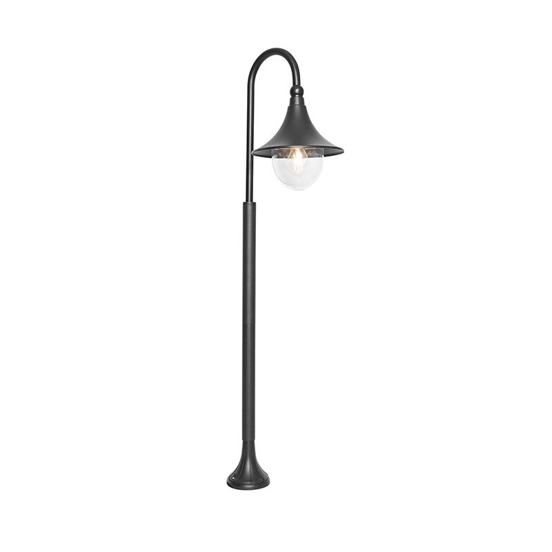 Klassieke buiten lantaarn zwart 125 cm IP44 - Daphne