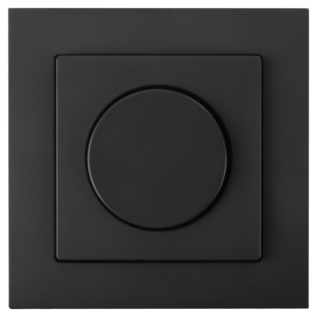 Schneider Merten System-M Centraalplaat Dimmer Antraciet
