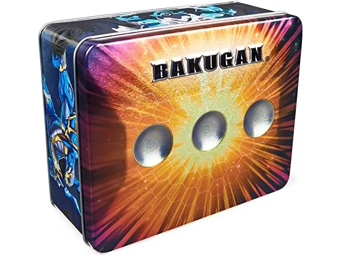 Bakugan BTB Baku Tin S4 BP GML, æske med snurretop, 6 År