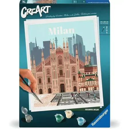 Ravensburger Malen nach Zahlen - Colorful Milan