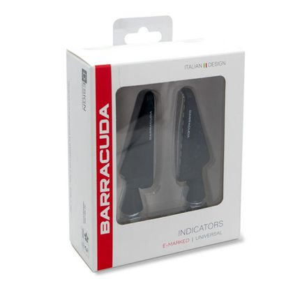 Clignotant Barracuda Séquentiel SQB-LED BASIC (La paire) Universel - Noir