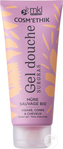 MKL Green Nature Cosm'Ethik Gel Douche Mûre Sauvage Bio 200ml