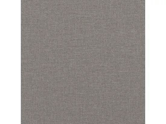 Canapé Chesterfield 2 places taupe tissu