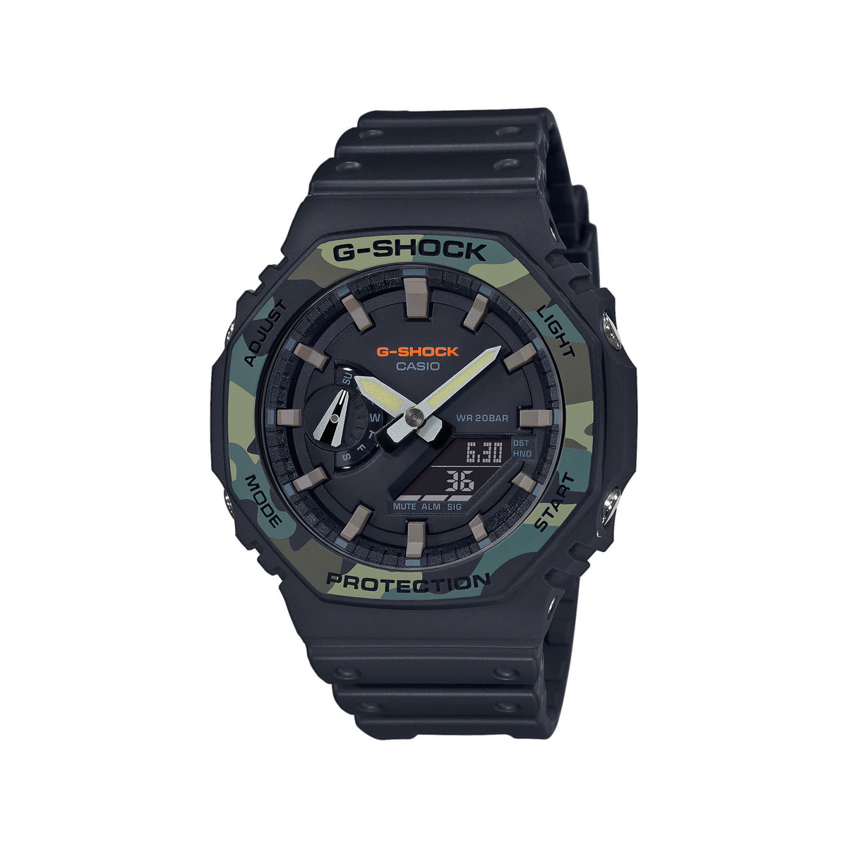 Montre G-SHOCK Classic homme résine bracelet résine noire