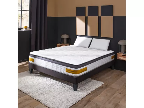 BELLECOUR LITERIE | Surmatelas TRANQUILITE 160x200 cm | Duvet et plumes