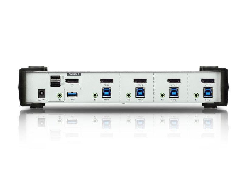Aten KVM Switch CS1914-AT-G 4-Port USB 3.0 DisplayPort KVMP Switch