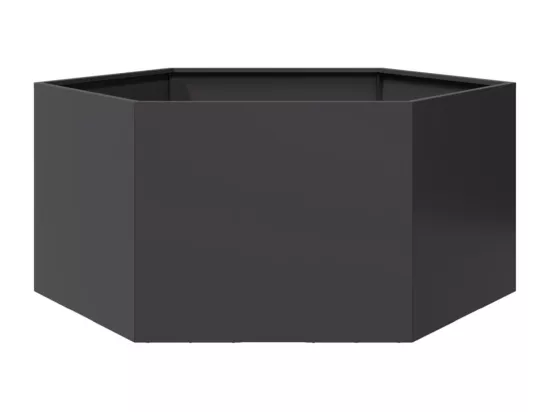 Jardinière bac lit surélevé noire 104 x 90 x 45 cm 02_0038632