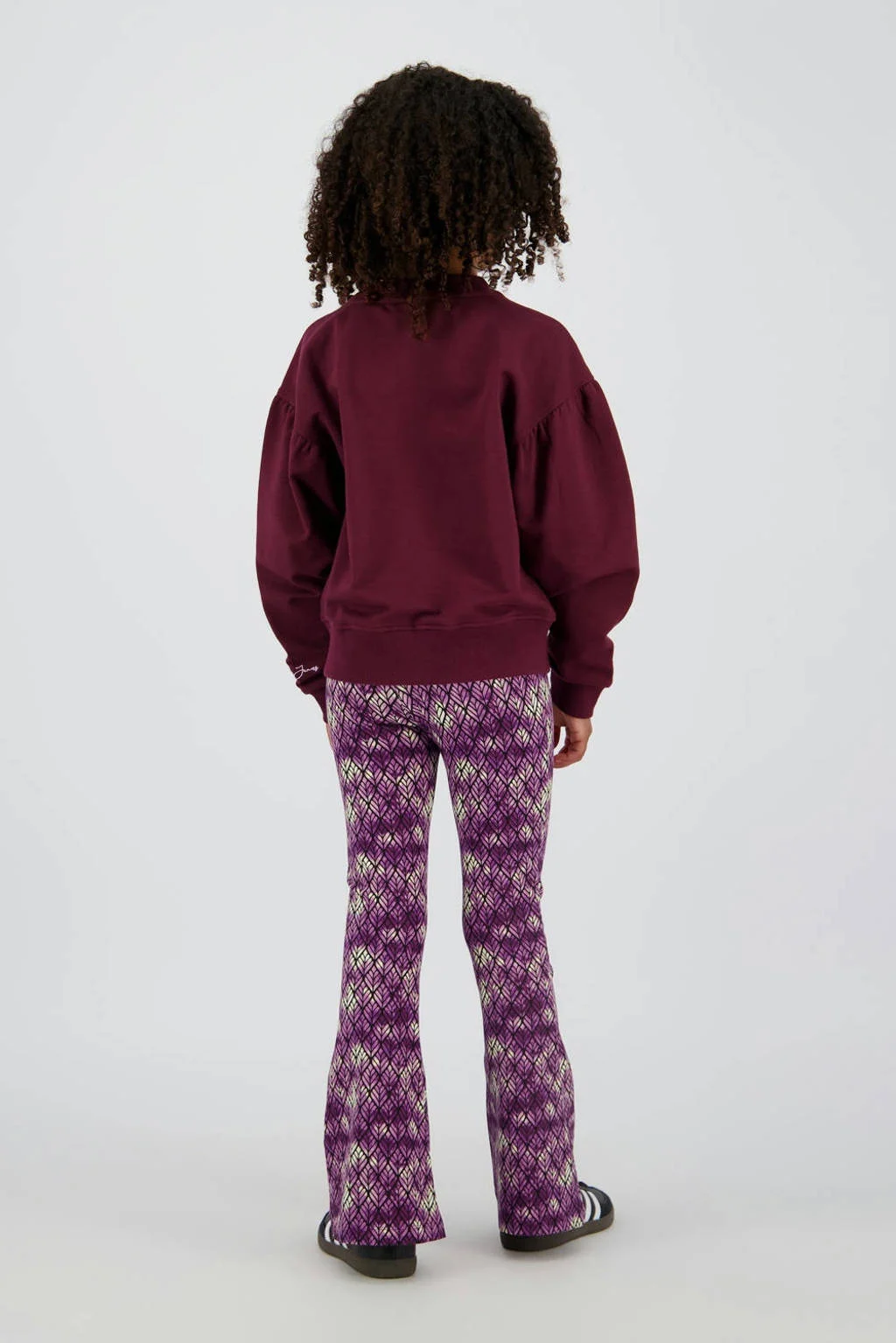 Vingino flared legging paars