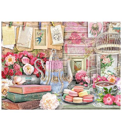 Ravensburger Puslespil - 500 Brikker - Vintage Tea Party