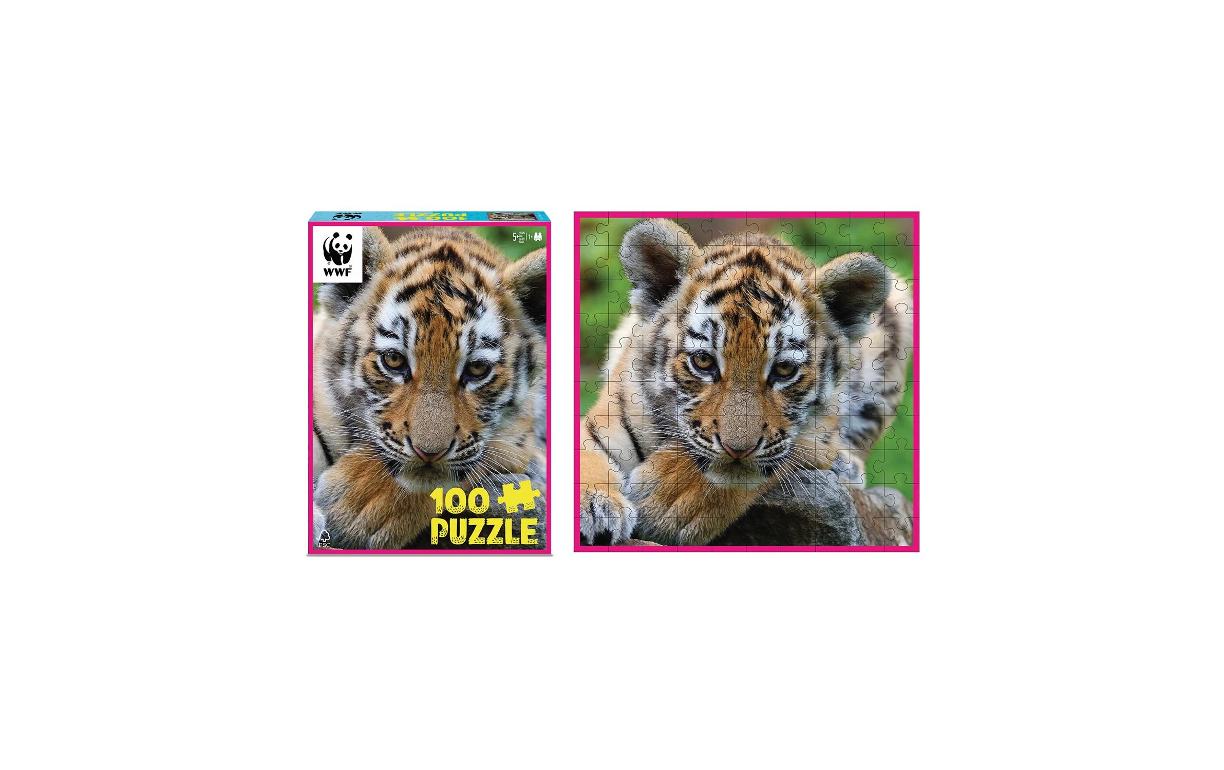 Puzzle Tigerjunge 100 TeileKinderpuzzle