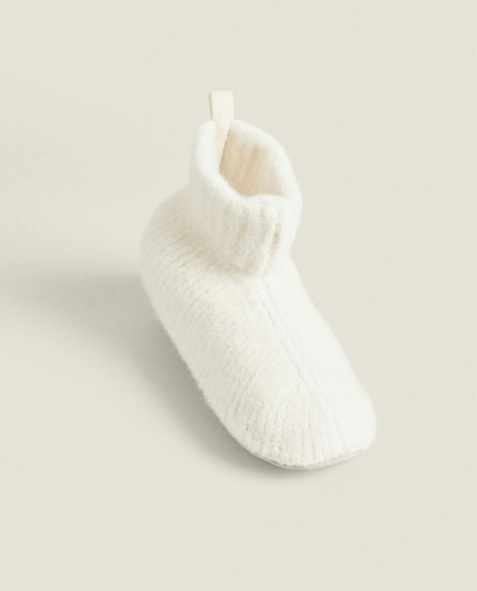 pantufas de cashmere