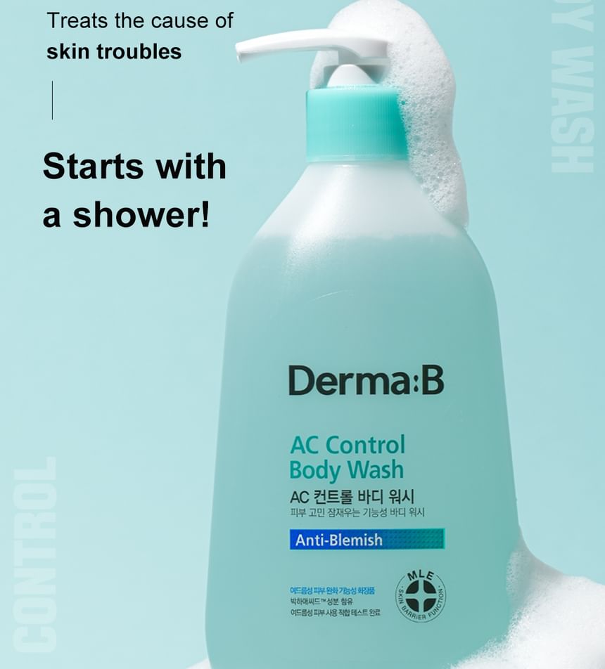 Derma: B - AC Control Body Wash