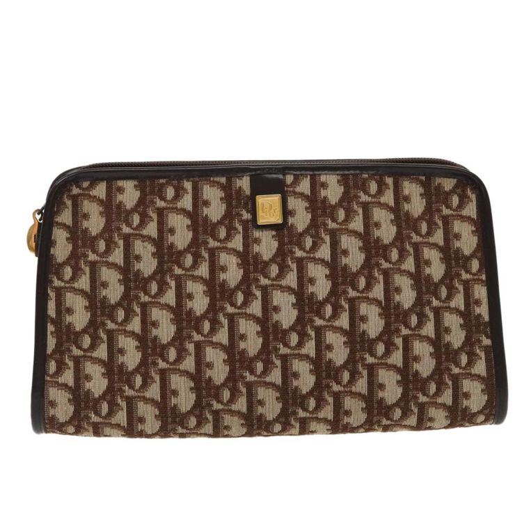 Dior Vintage Dior Clutch Brown
