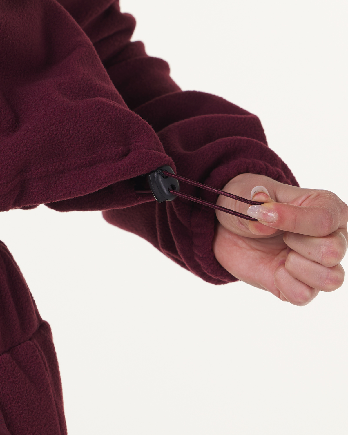 LEVITY Break Fleece 1\2 Zip Sweater Red Wine