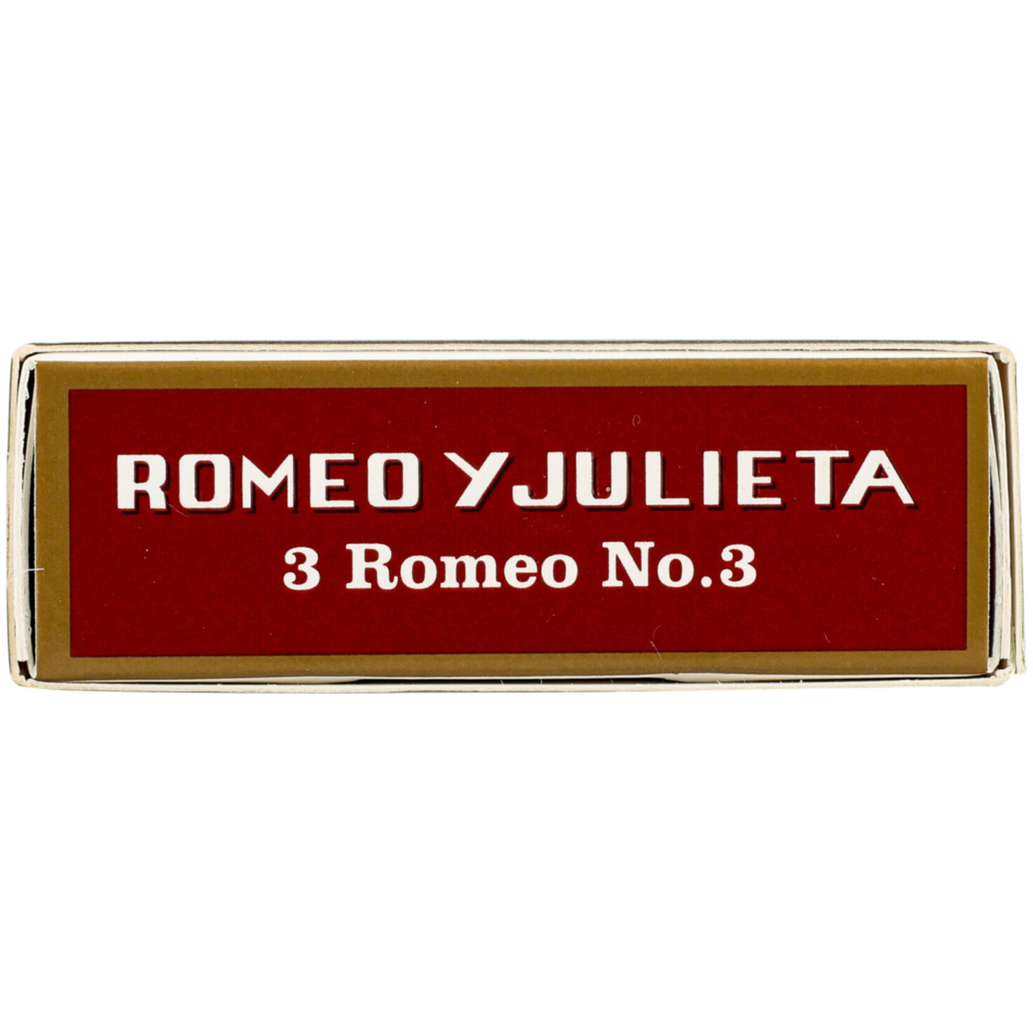 Romeo y Julieta No. 3 Alu Tubos 3 Stück