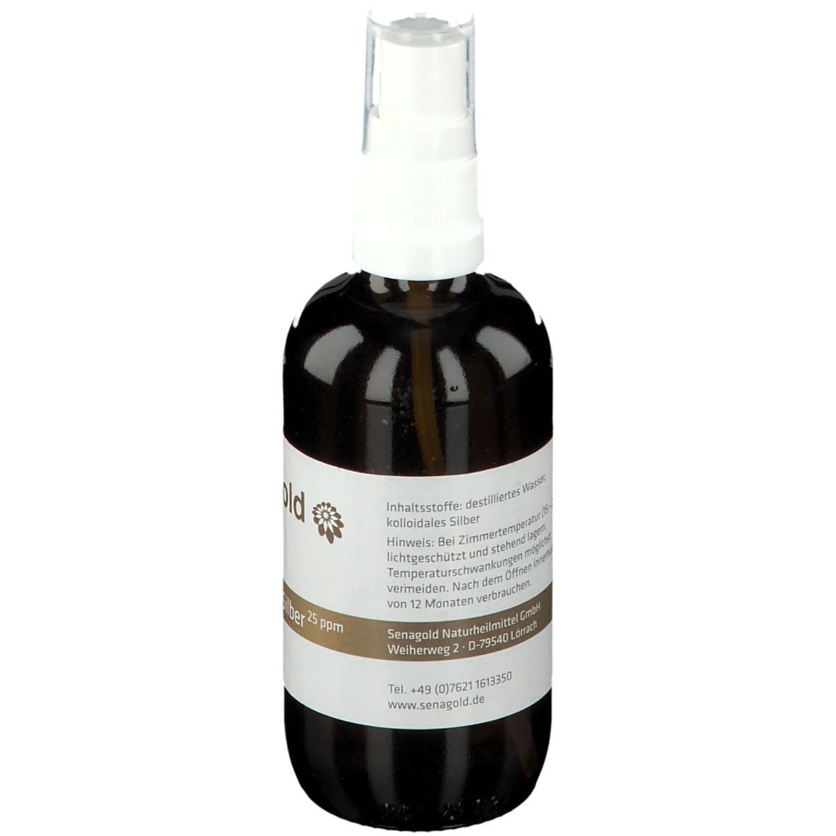 senagold Kolloidales Silber 25 ppm