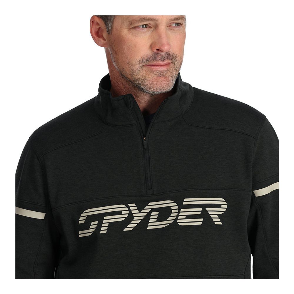 Spyder SPEED FLEECE 1/2 ZIP - Polaire Homme black