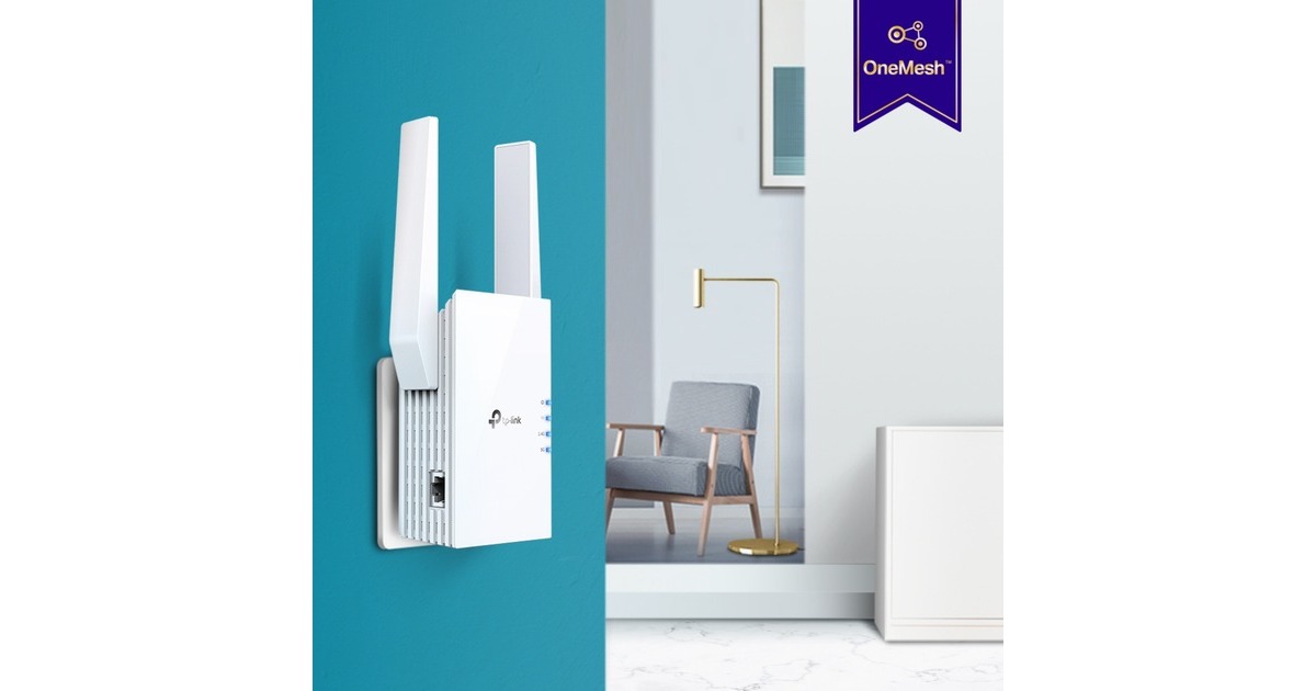TP-LinkRE605X AX1800 Wi-Fi Range Extender repeater  (Wit)