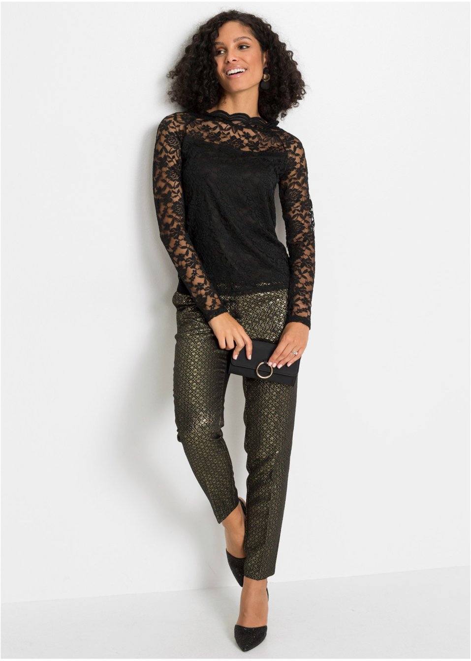 T-shirt en dentelle