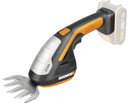 WORX 20V 12cm/20cm snoerloze gras- en struikschaar WG801E.9 + GRATIS bonusartikel: 20V accu WA3644 (4,0Ah)