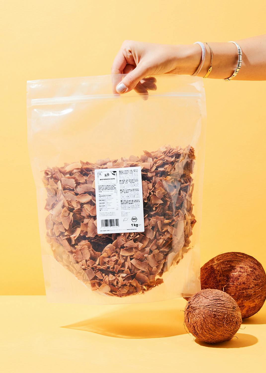 Bio Kokoschips mit Kokosblütenzucker 1 kg