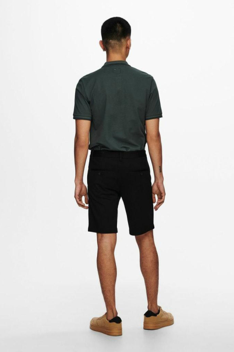Only & Sons zwarte heren korte broek