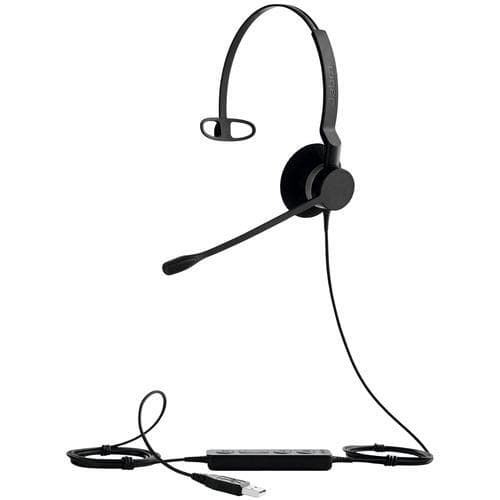 Jabra Biz 2300 USB Microsoft Lync Mono, Headset, Huvudband, Kontor/callcenter, S