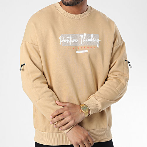 Sweat Crewneck 22-K076 Beige
