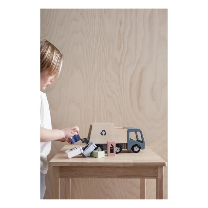 Kid's Concept Camion poubelle en bois