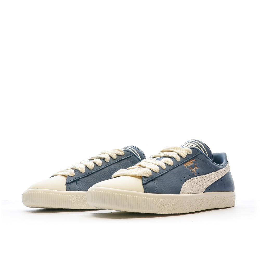 Puma Baskets Bleu/Blanc Homme Puma Clyde Q3 Rhuigi