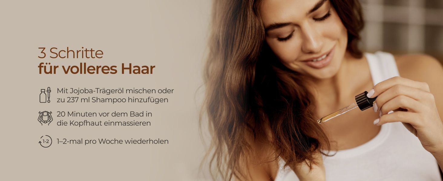 Gya Labs Reines Rosmarinöl für Haarwachstum und trockene Kopfhaut