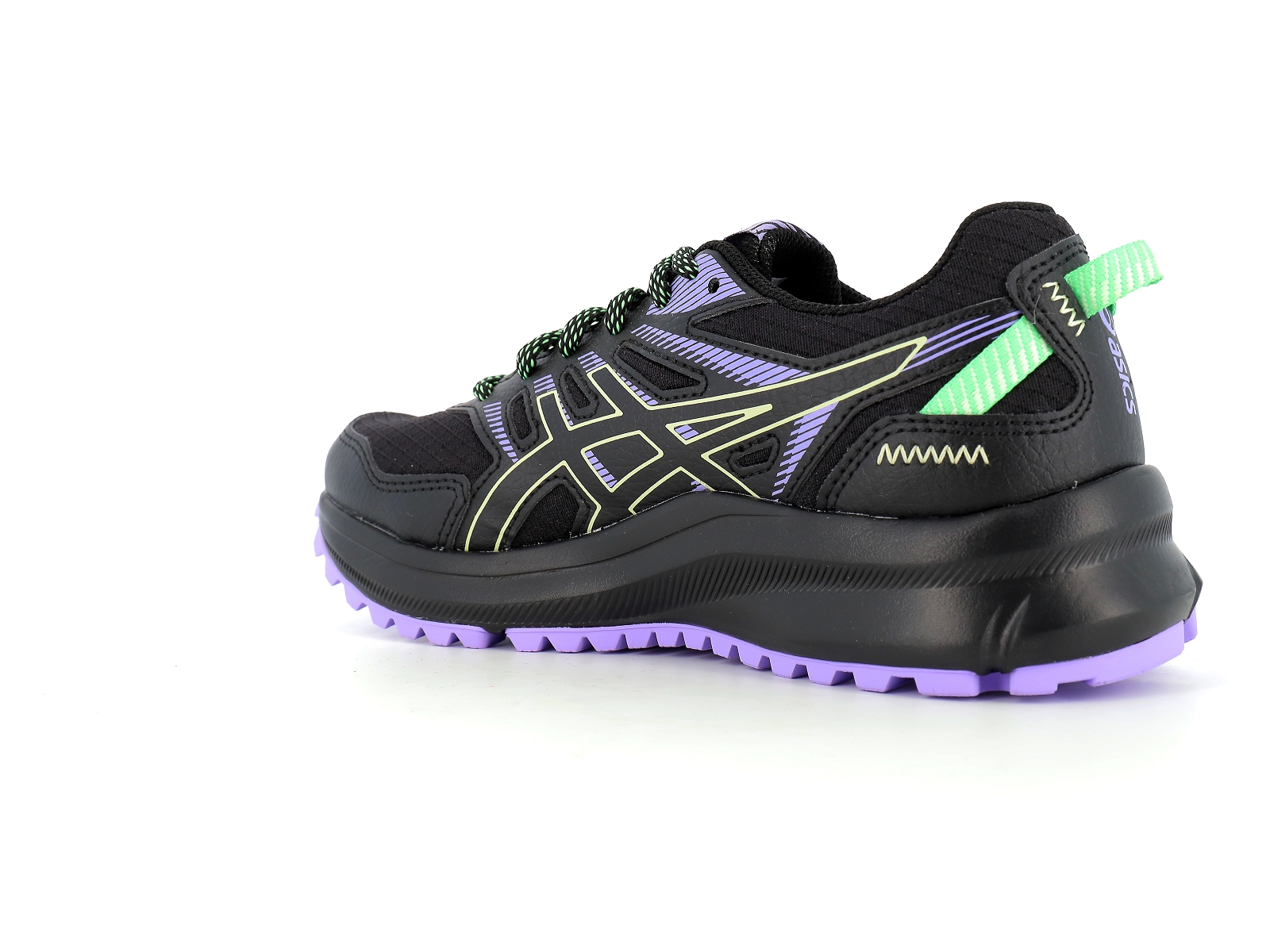 Asics-1012B039 Matières combinées Noir Rose