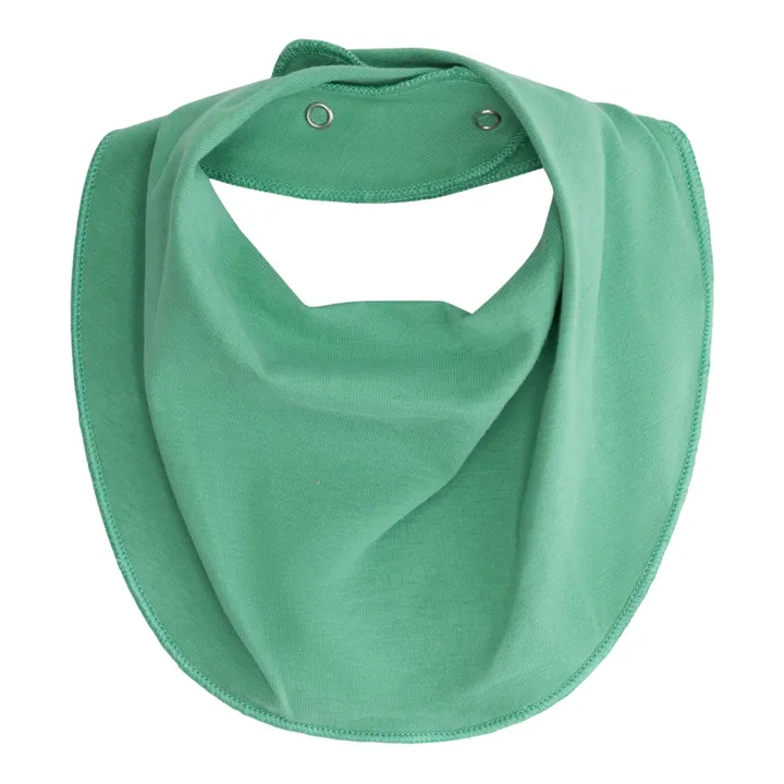 Gray Label Bavoir Coton Bio | Vert Menthe