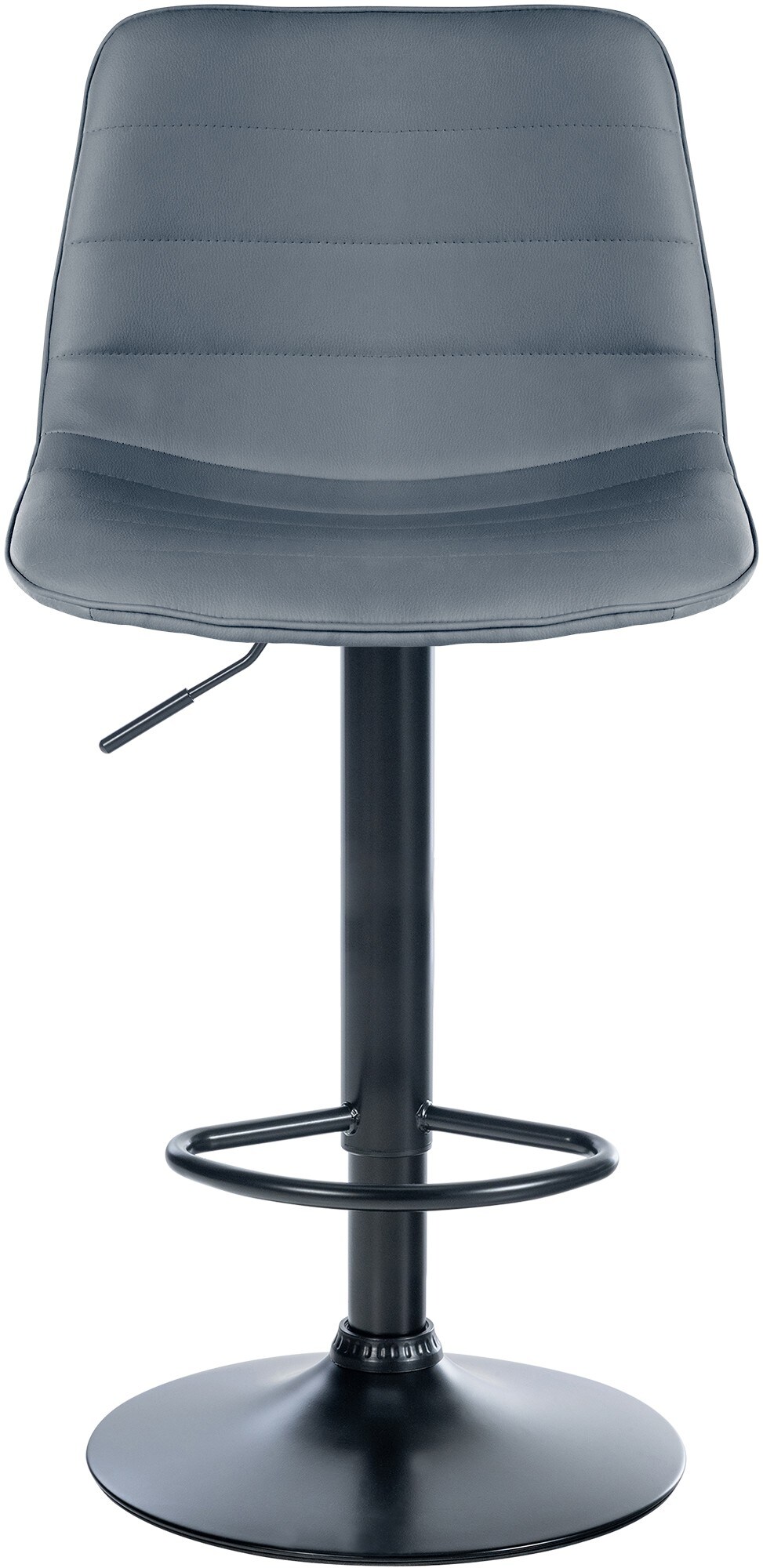 CLP 2er Set Barhocker Lex Kunstleder I Höhenverstellbare Thekenhocker Mit Kunstlederbezug I Drehbare Tresenstühle Mit Metallgestell