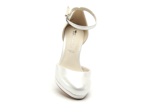 Tamaris escarpins femme 24402 20 blanc