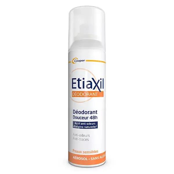 Etiaxil 48h Desodorante Suave em Aerossol, Pacote com 2 x 150ml