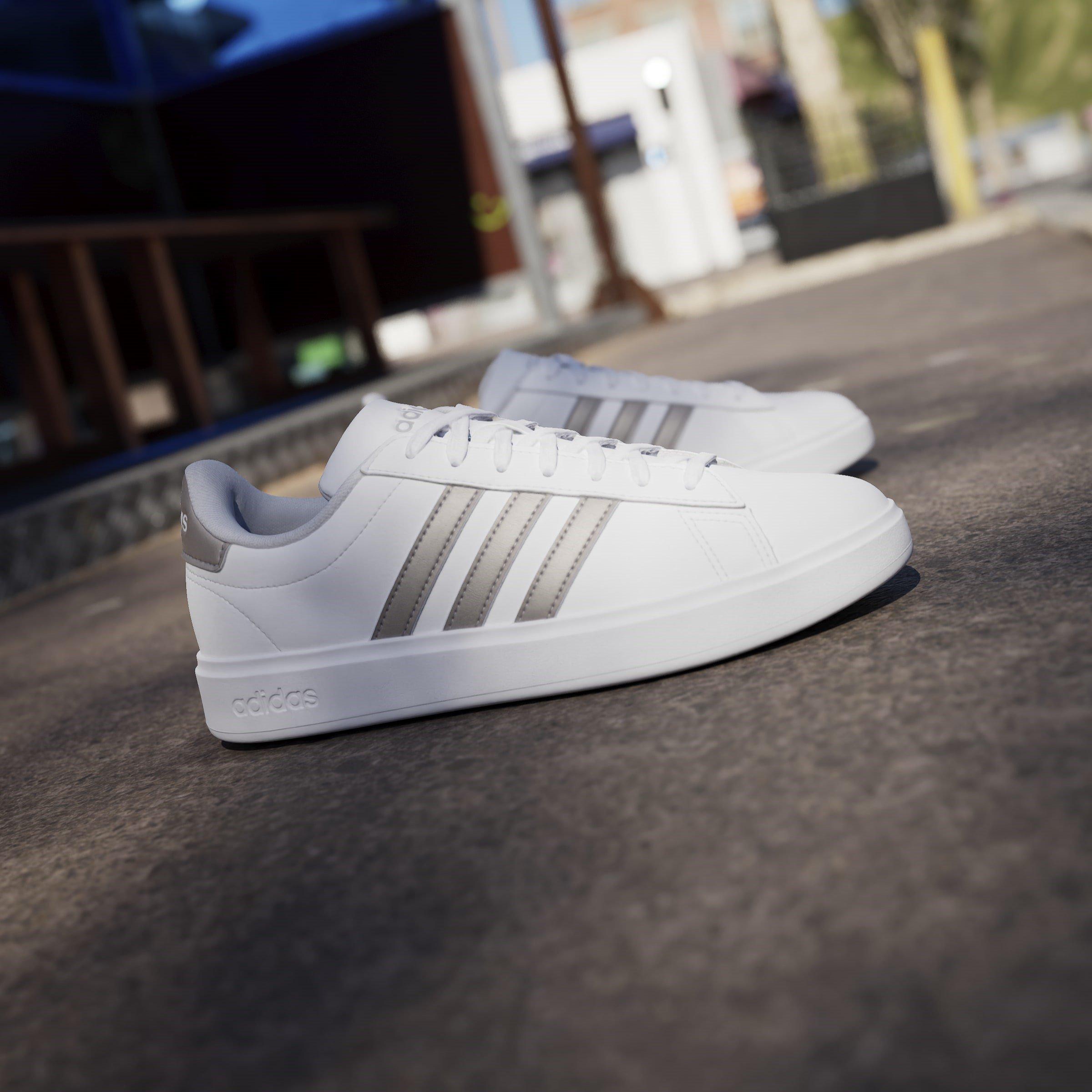 adidas Womens Grand Court Sneakers