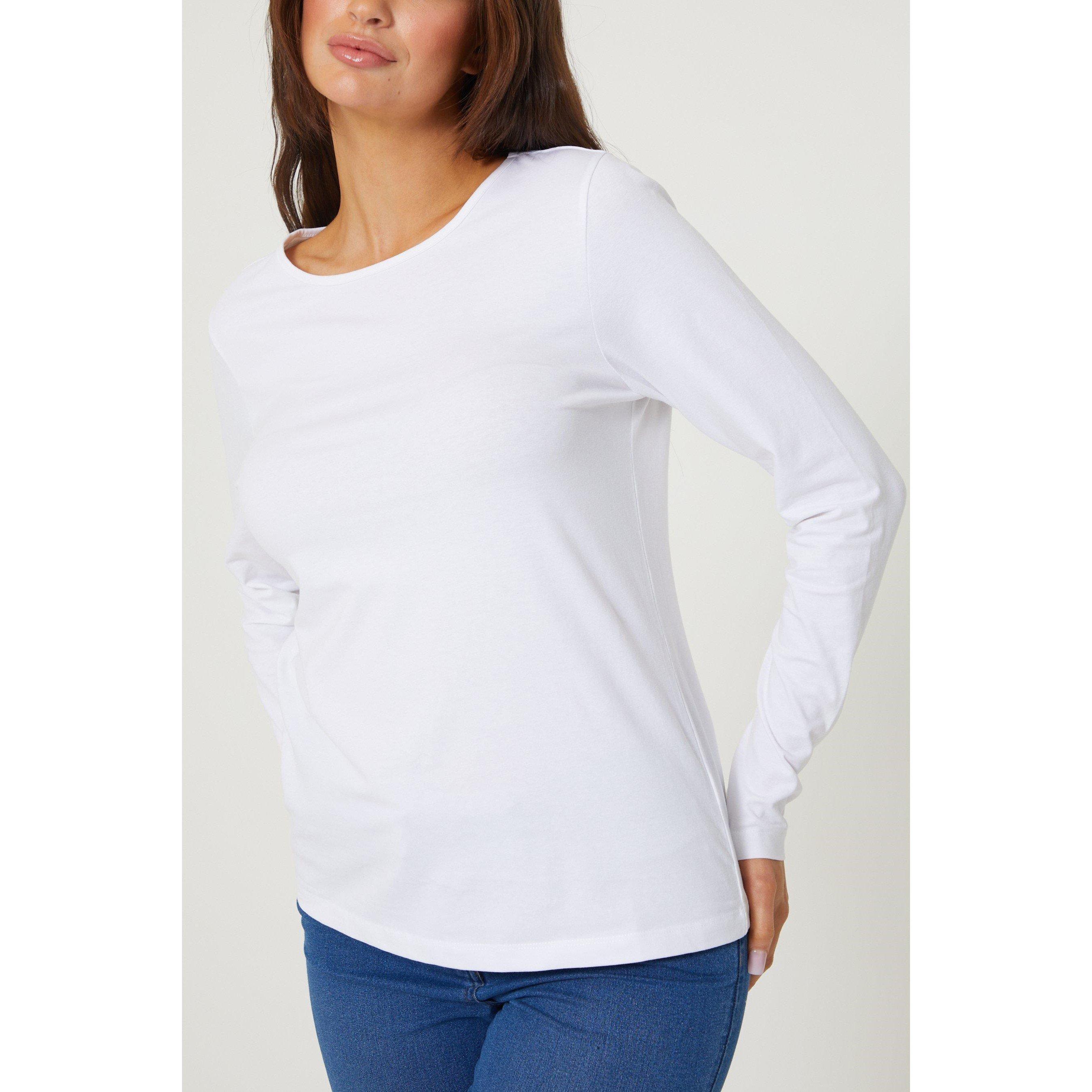 Be You Ladies Long Sleeve Crew Neck T Shirt