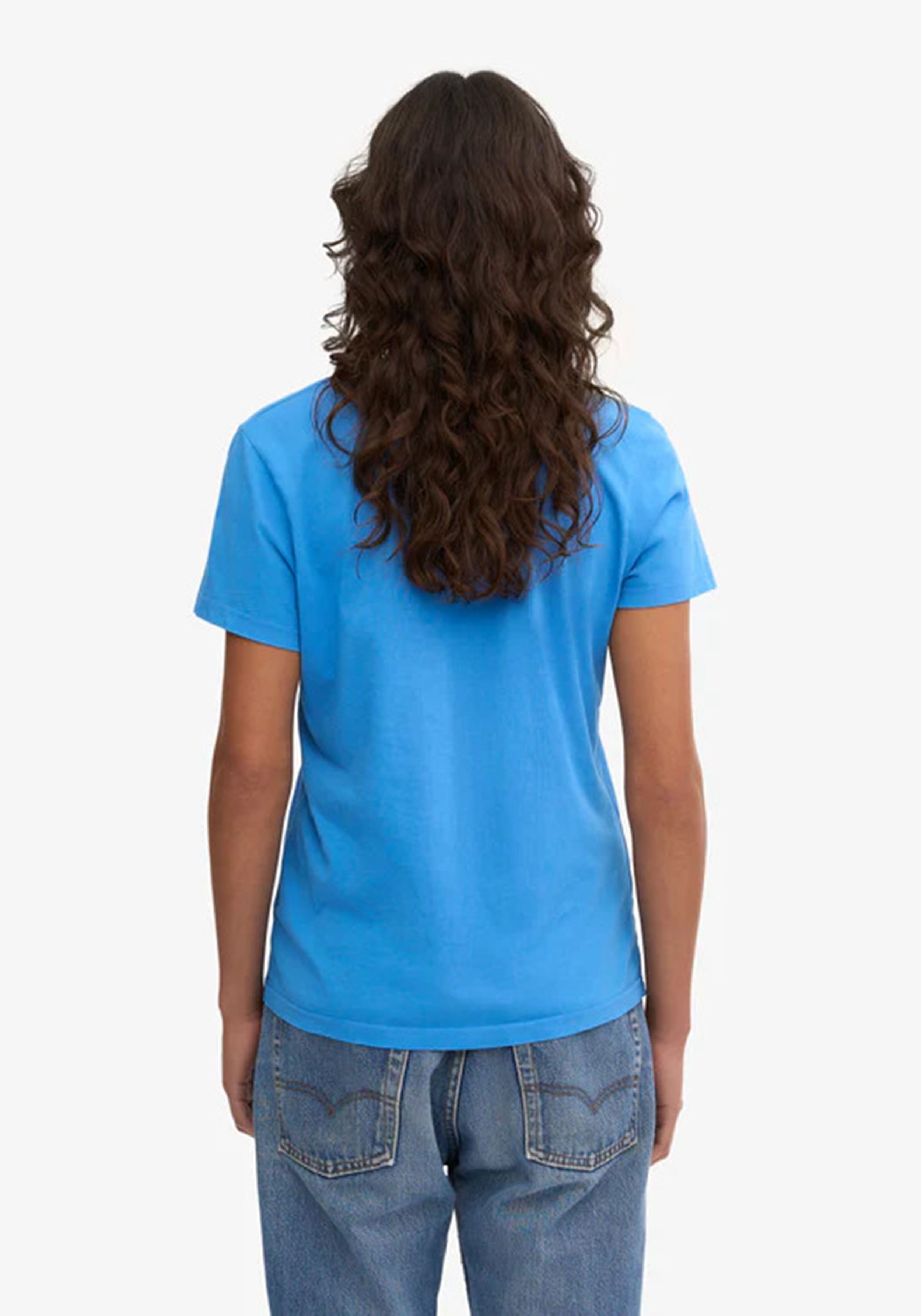 Colorful Standard Damen-T-Shirt Pacific Blue