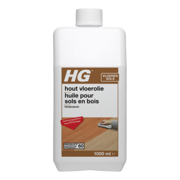 HG houten vloerolie naturel 1 liter