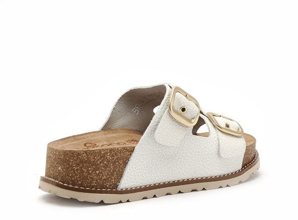 Yokono mules et sabots plats femme oca 013 blanc
