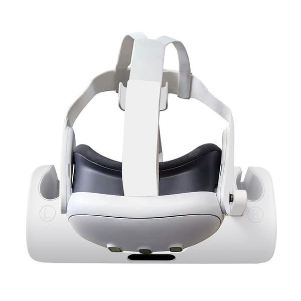 Ladestasjon for Meta Quest 3 VR Headset Controller Dock