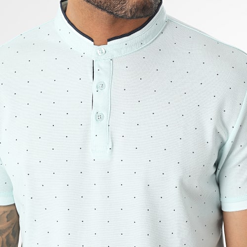 Polo Manches Courtes Turquoise
